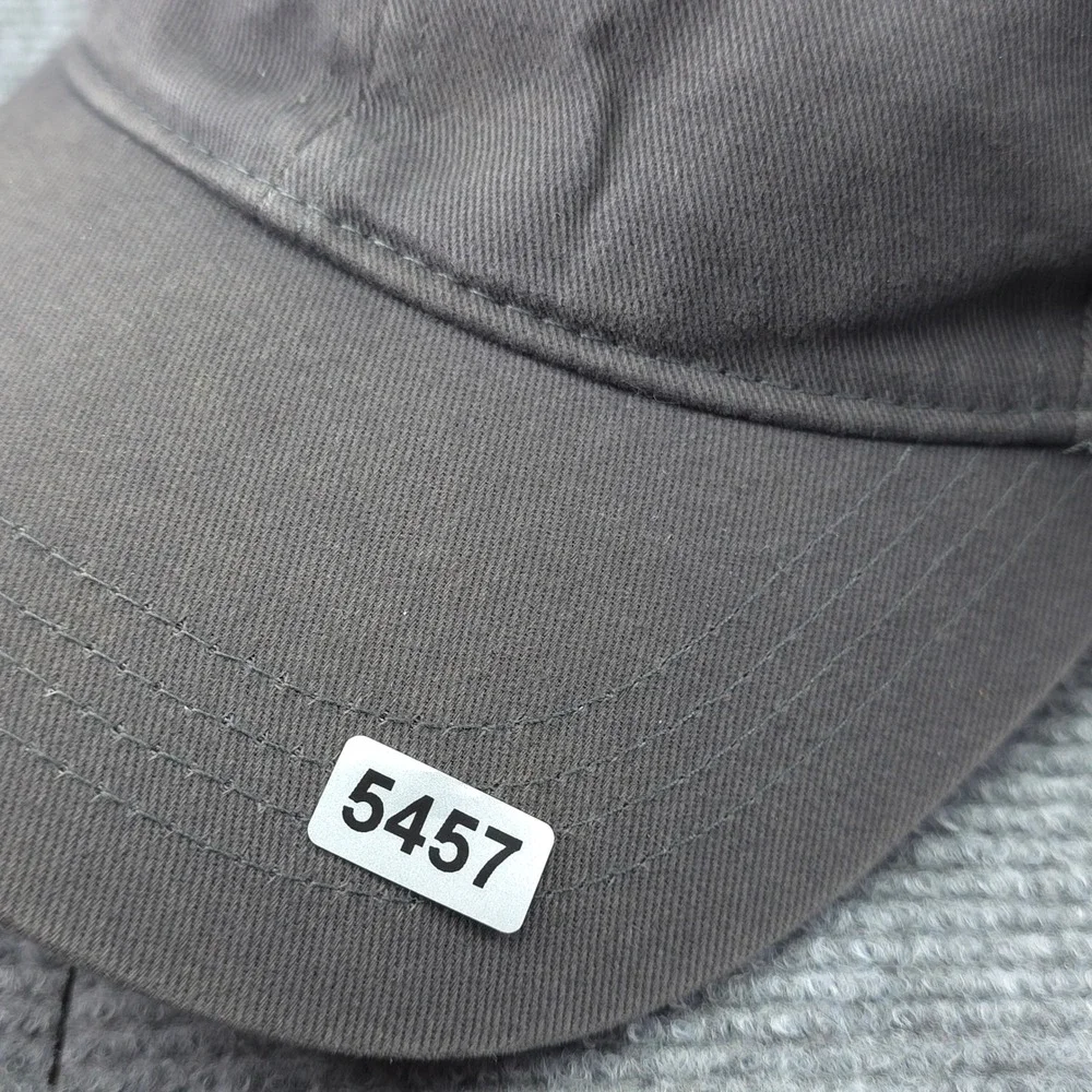 Nike Hat‎ Cap Kids Hook and Loop Gray Swoosh Logo Baseball Adjustable 4-7